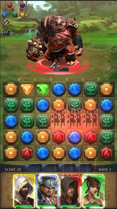 Zrzuty ekranu Abyss Puzzle: Cards of Destiny