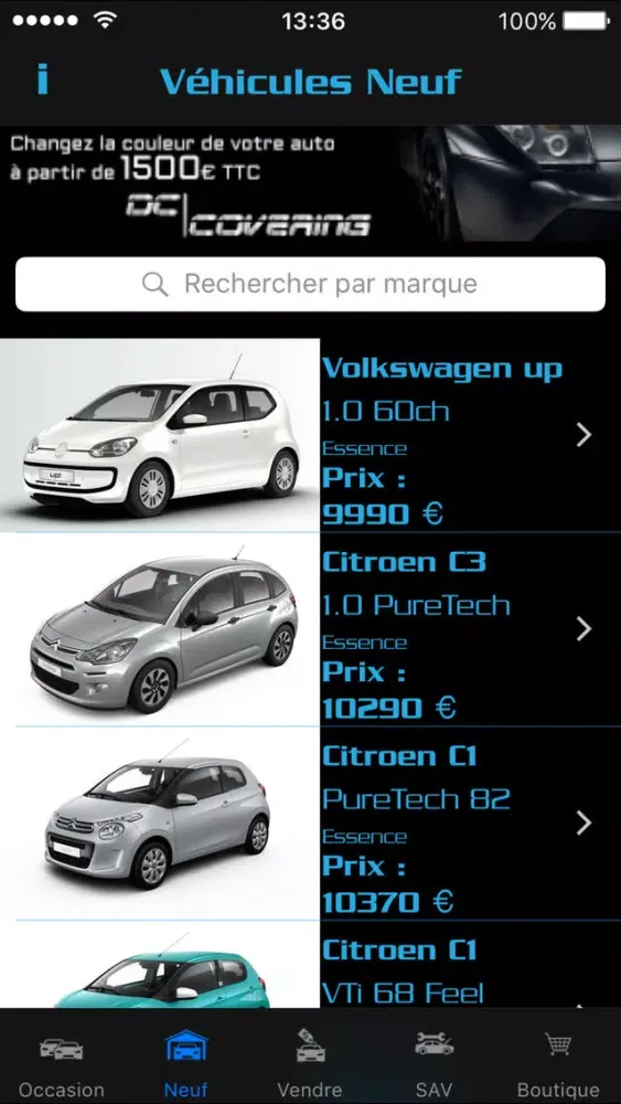 Captures d'écran de AUTO REFERENCE
