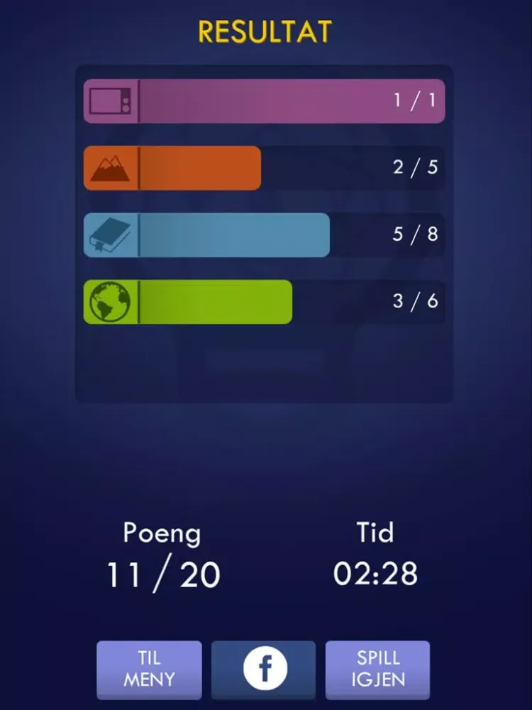 Spørrespillet GENI iPad  スクリーンショット