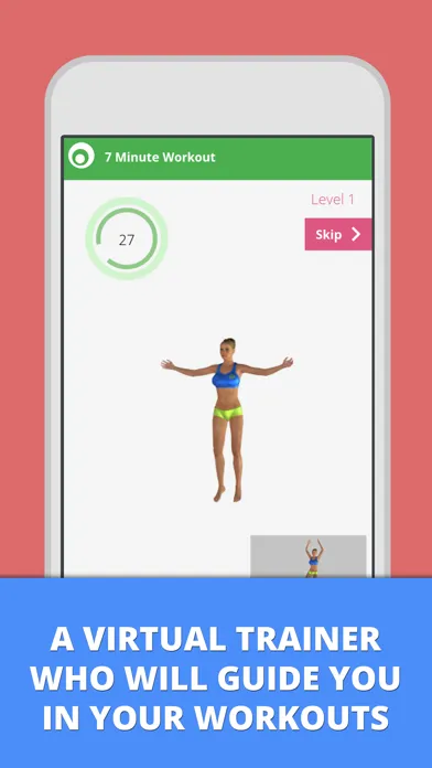 Screenshot di 7 Minute Workout Weight Loss