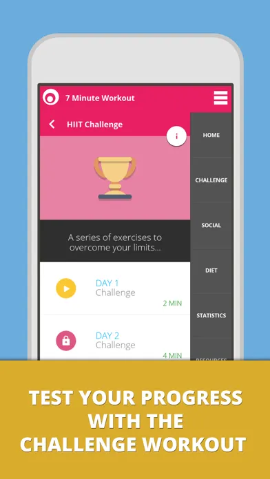 Screenshot di 7 Minute Workout Weight Loss