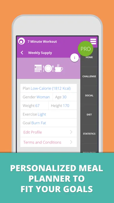 Screenshot di 7 Minute Workout Weight Loss
