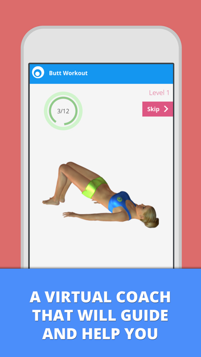 Tangkapan layar Butt Workout Plan - Lumowell