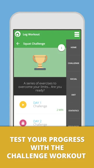 Leg Workouts Lumowell Training Screenshots