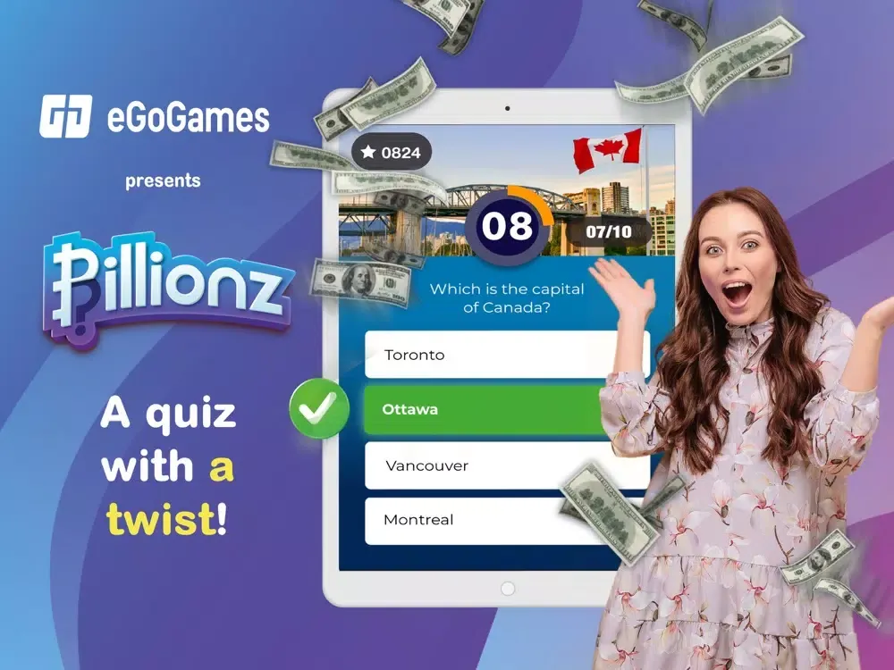 Billionz - A Quiz With A Twist iPad 应用截图