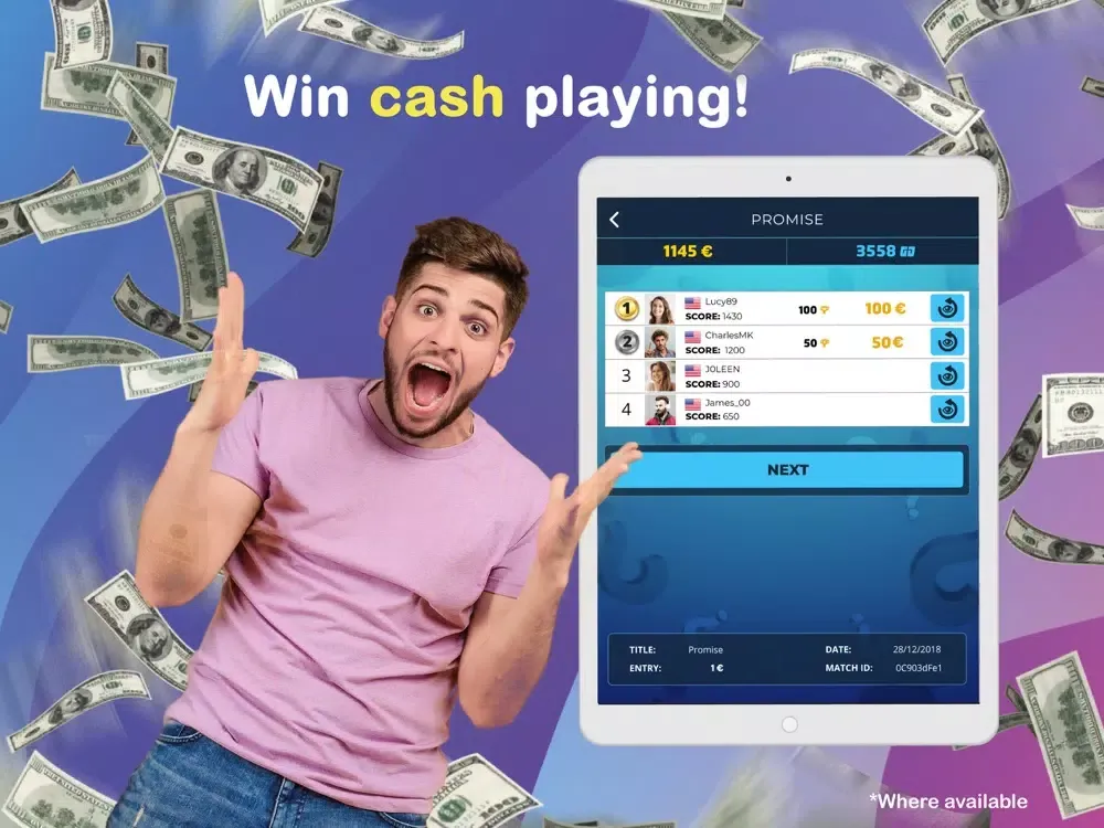 Billionz - A Quiz With A Twist iPad 应用截图