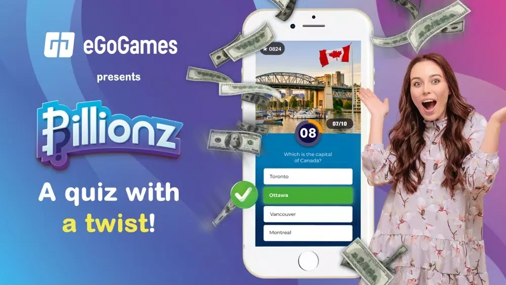 Billionz - A Quiz With A Twist应用截图