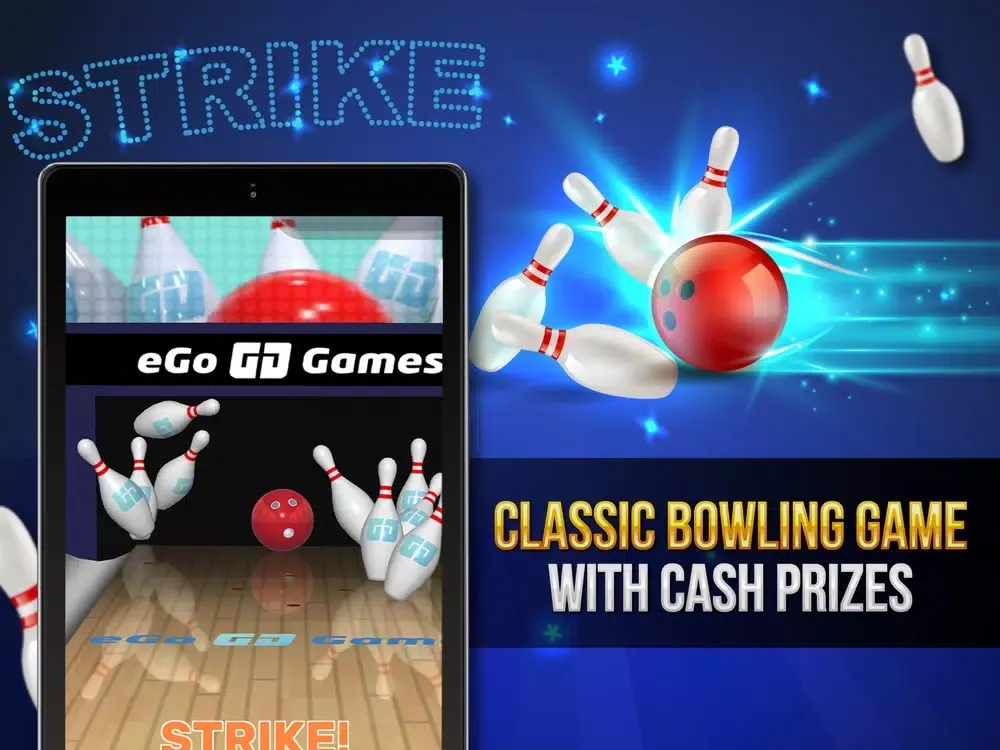 Bowling Cash: Real Money Games iPad  سکرین شاٹس