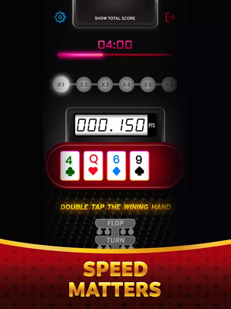 High Speed Hands - Poker Game iPad  स्क्रीनशॉट