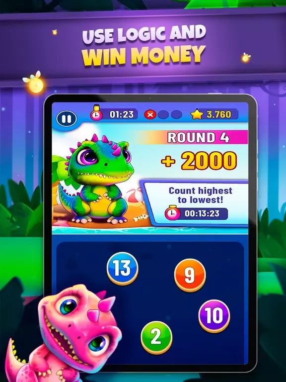 Tangkapan skrin Logic For Money iPad 