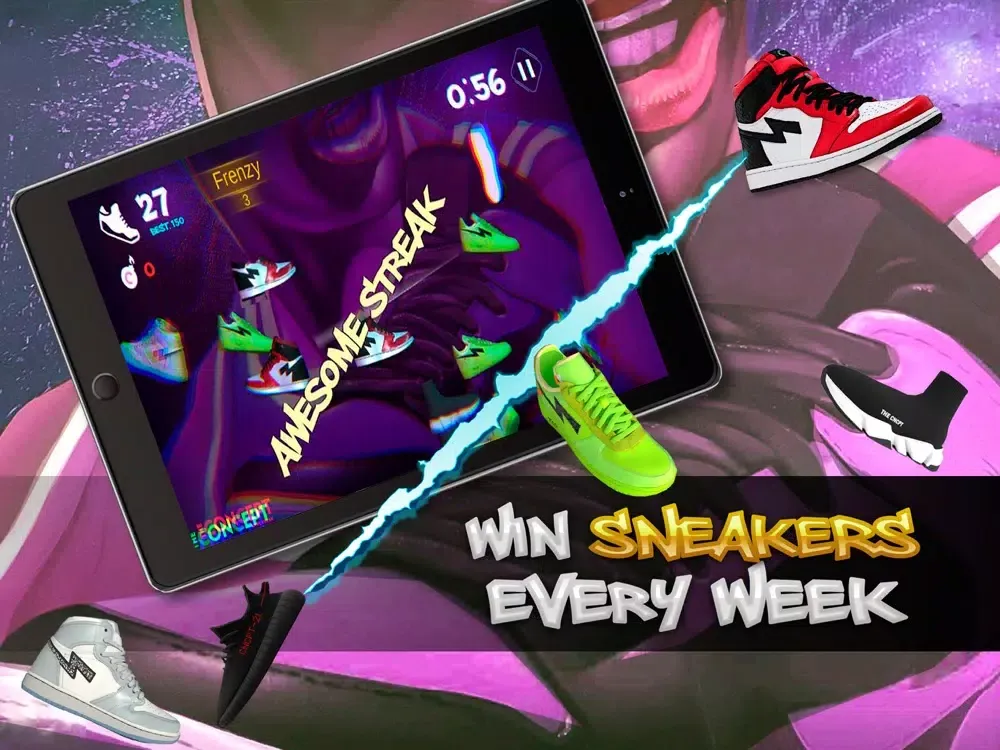 Screenshot di The Concept - Sneakers Ninja iPad 