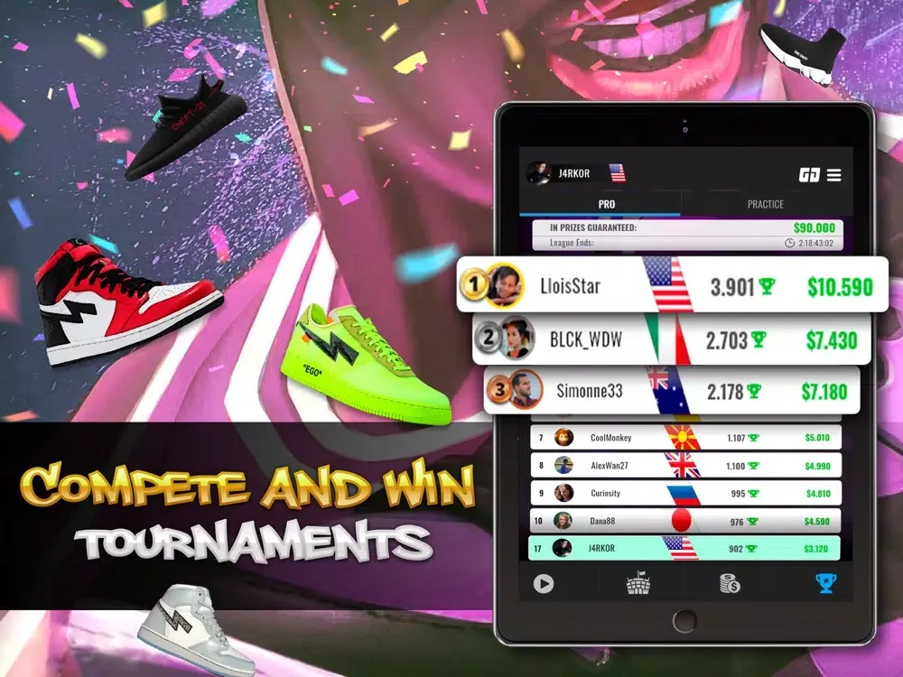 Screenshot di The Concept - Sneakers Ninja iPad 