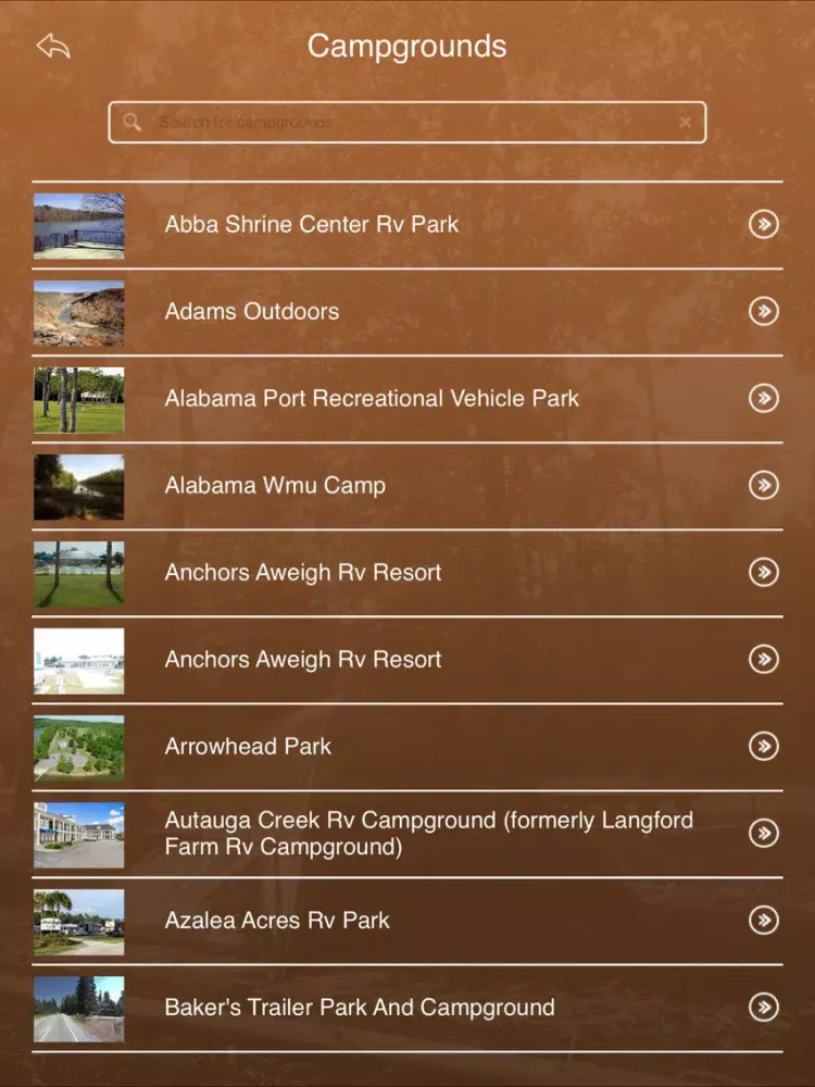 Alabama Camping Guide iPad  Ekran Görüntüleri