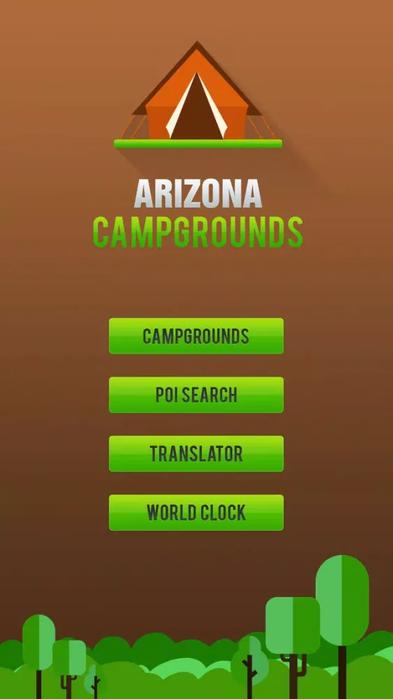 Arizona Camping Locations स्क्रीनशॉट