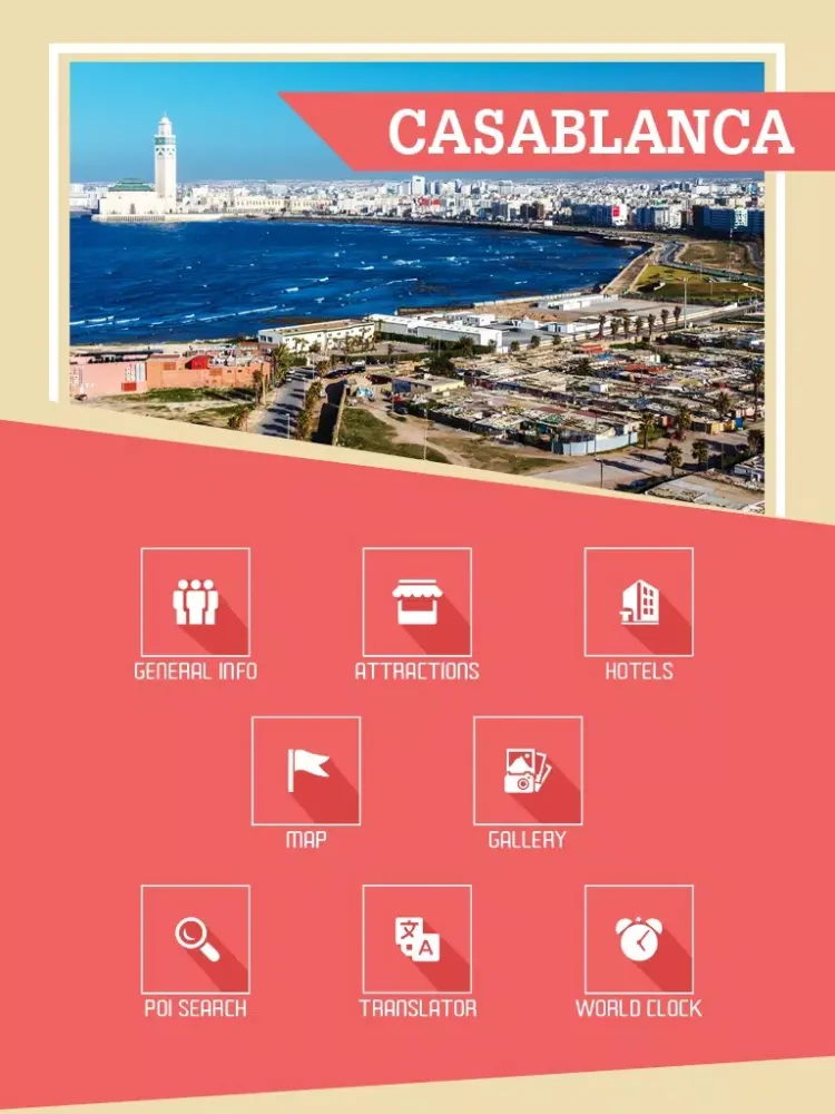 Capturas de pantalla de Casablanca City Guide iPad 