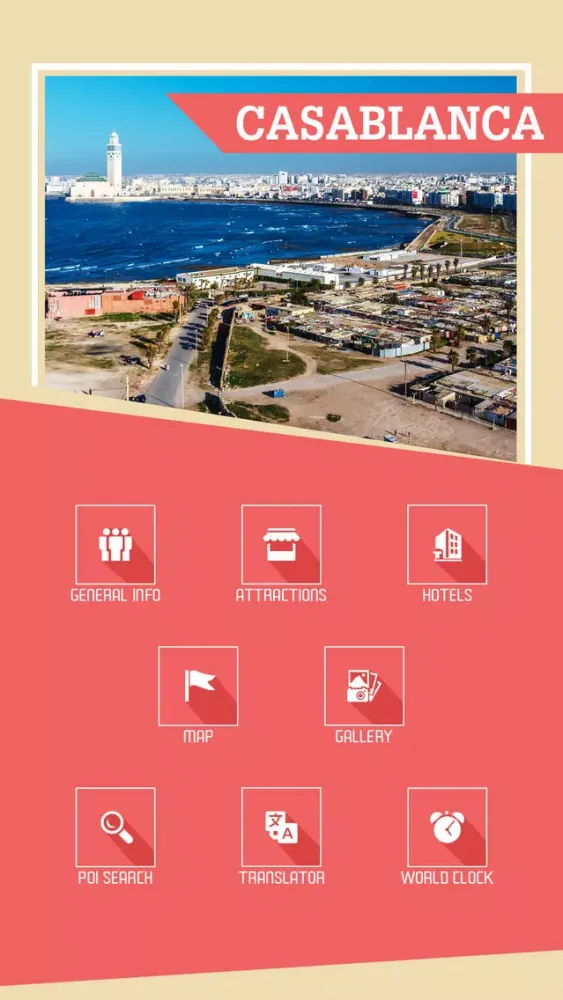 Capturas de pantalla de Casablanca City Guide