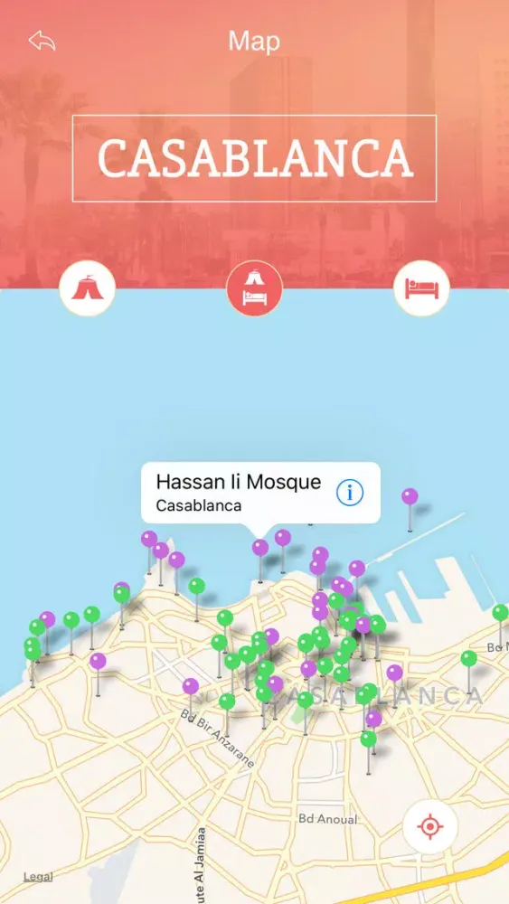 Capturas de pantalla de Casablanca City Guide