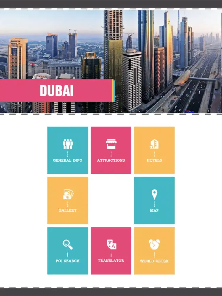 DIscover Dubai iPad 应用截图
