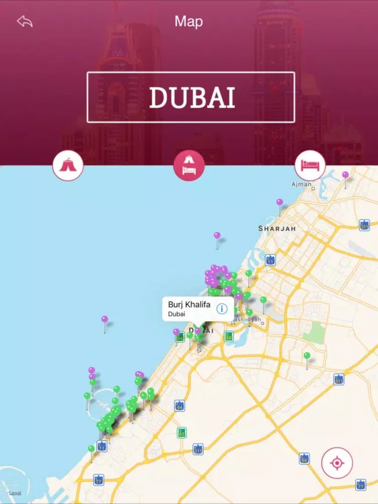 DIscover Dubai iPad 应用截图