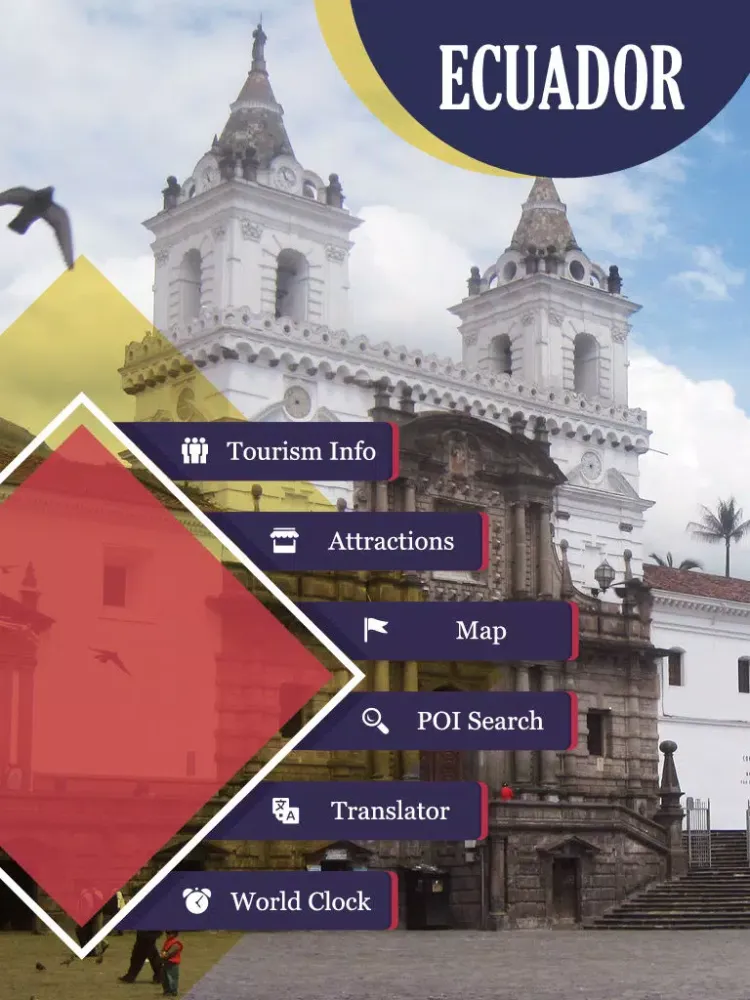 Ảnh chụp màn hình của Ecuador Tourist Guide iPad 
