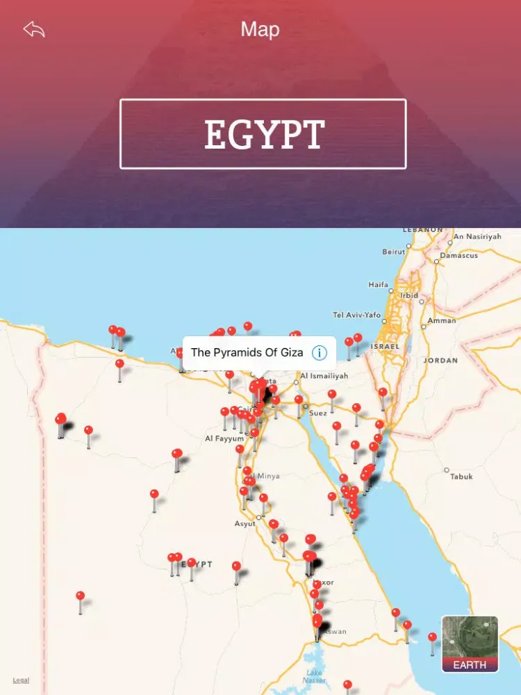 Скриншоты Tourism Egypt iPad 