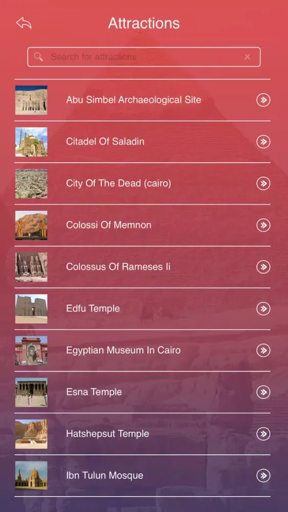 Скриншоты Tourism Egypt