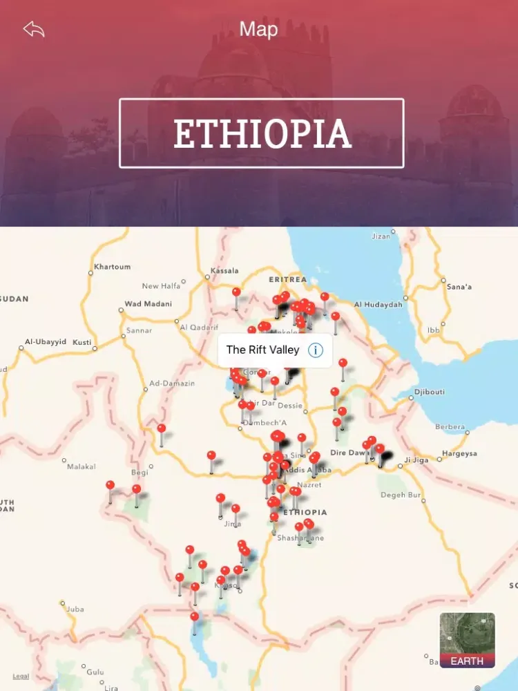 Ethiopia Tourist Guide iPad  スクリーンショット