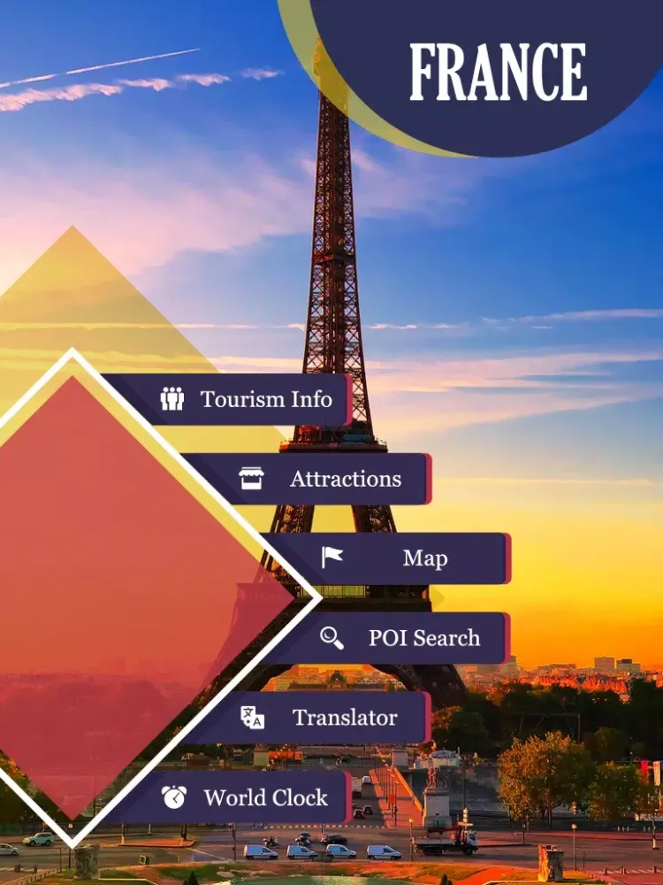 France Tourist Guide iPad 應用截圖