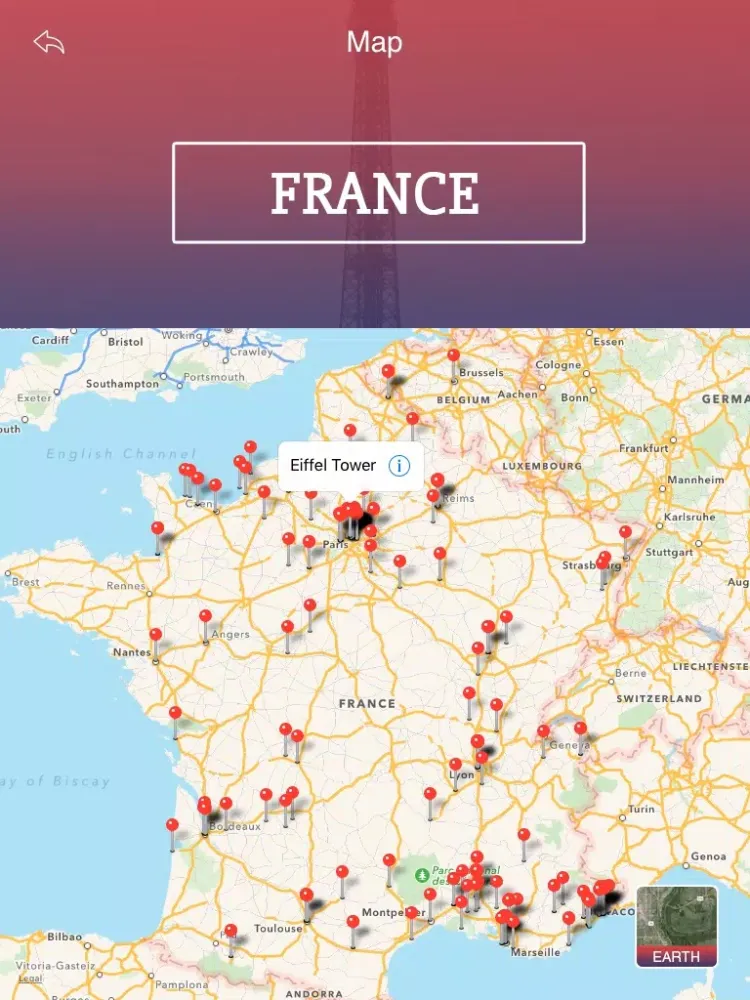 France Tourist Guide iPad 應用截圖