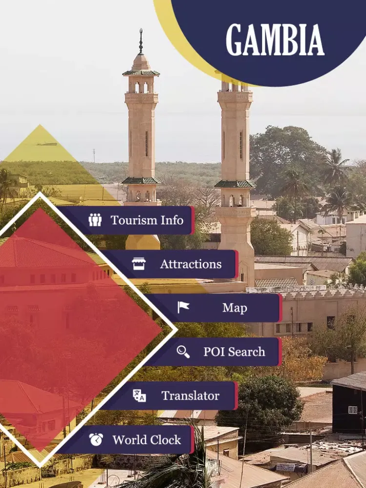 Screenshot di Gambia Tourist Guide iPad 