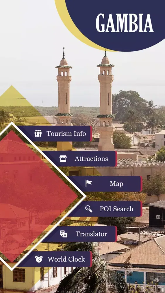 Screenshot di Gambia Tourist Guide