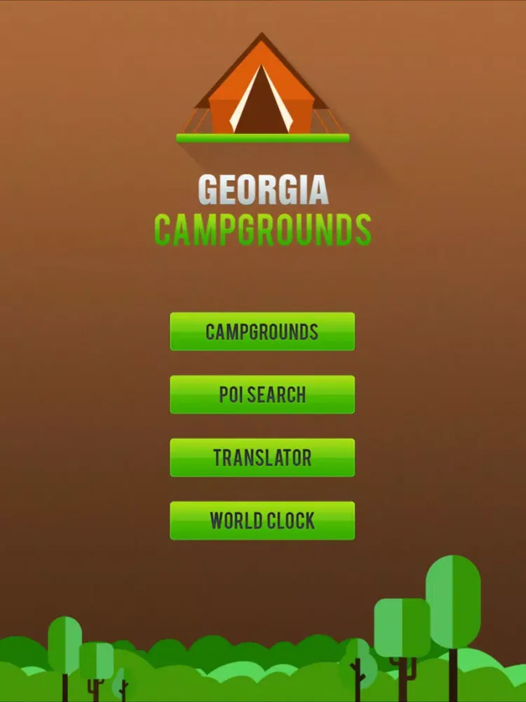 تصاویر Georgia Camping Guide iPad 