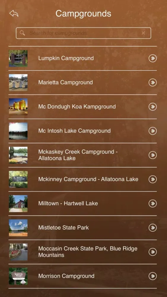 تصاویر Georgia Camping Guide