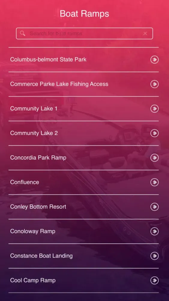 Скриншоты Kentucky Boat Ramps