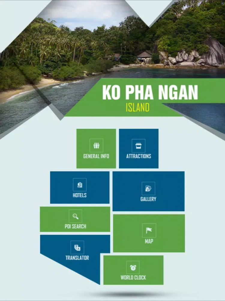 تصاویر Ko Pha Ngan Island Tourism Guide iPad 