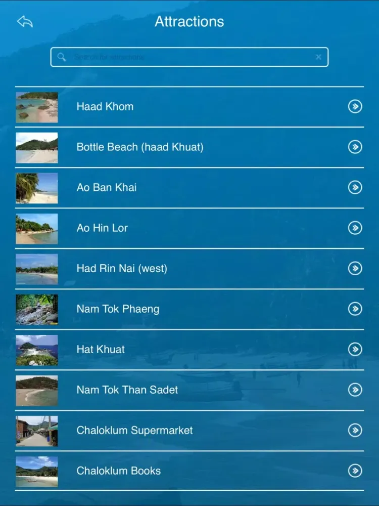 تصاویر Ko Pha Ngan Island Tourism Guide iPad 