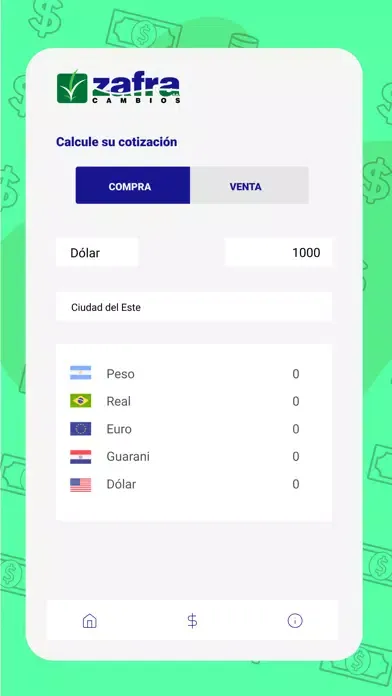 Tangkapan layar Zafra Cambios