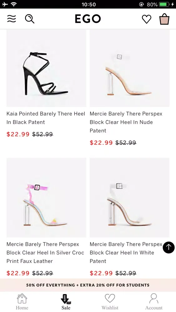 Capturas de tela do Ego Shoes - Fashion shoes