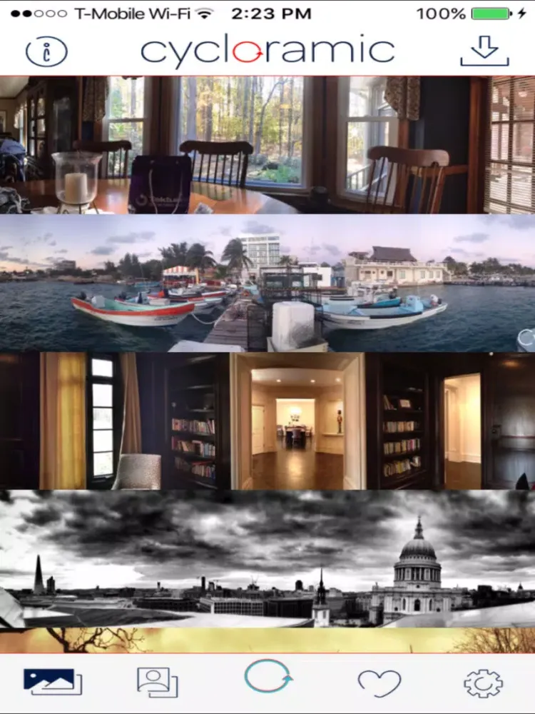 ภาพหน้าจอของ Cycloramic for iPhone 6/6S (Not the 6+/6S+) iPad 