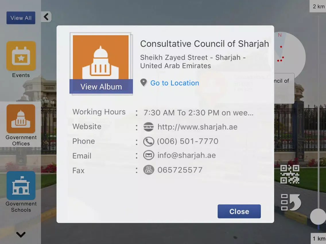 Go Sharjah iPad  スクリーンショット