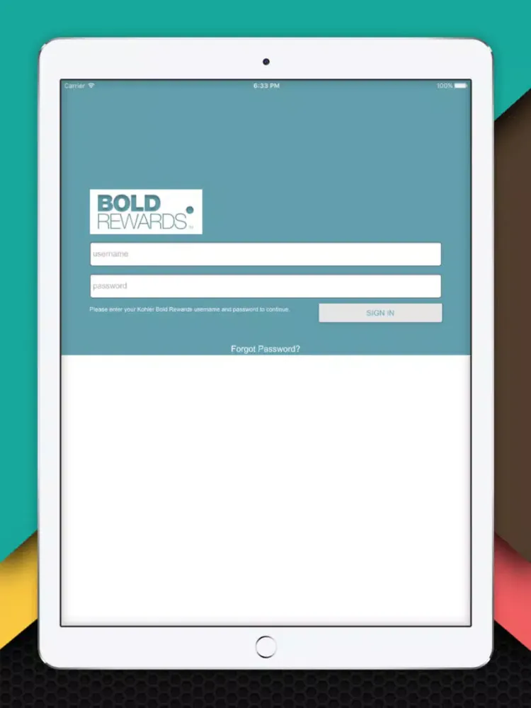تصاویر Bold Rewards iPad 