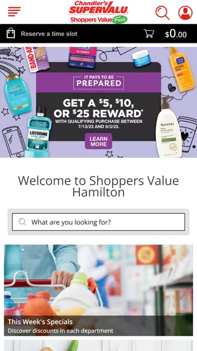 Chandlers Groceries Screenshots