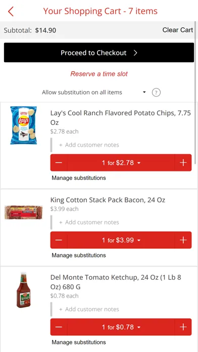 Chandlers Groceries Screenshots