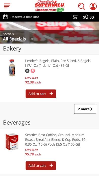 Chandlers Groceries Screenshots