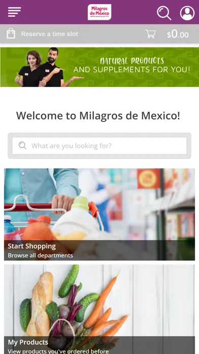 Milagros De Mexico eGrowcery স্ক্রিনশট
