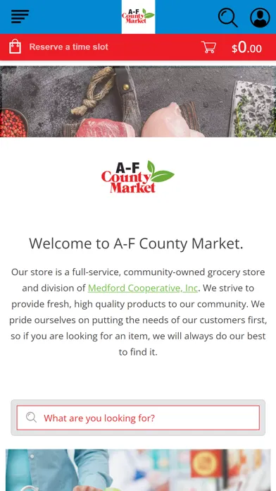 Capturas de pantalla de A-F County Market