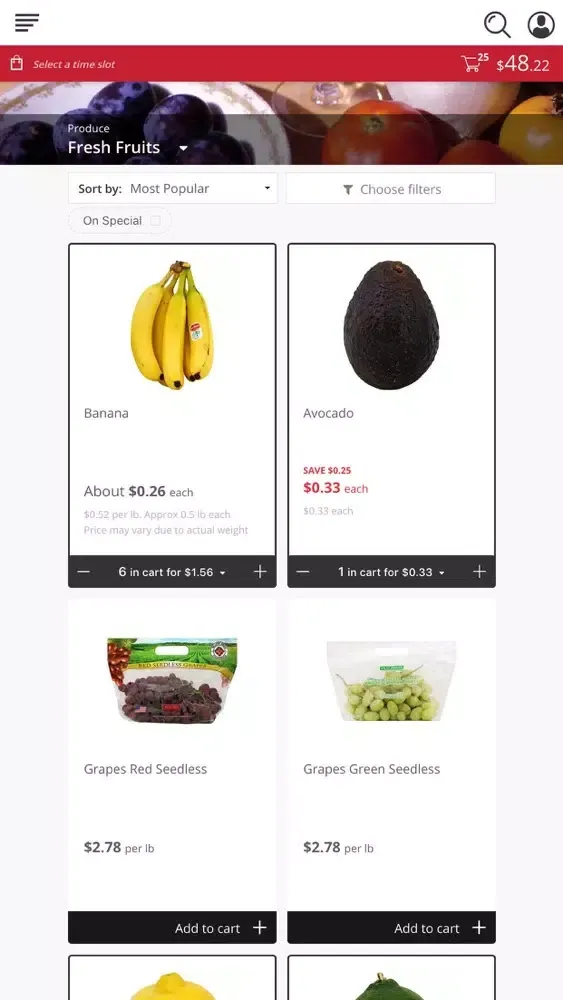 Скриншоты Grocery Advantage