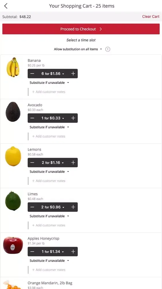 Скриншоты Grocery Advantage