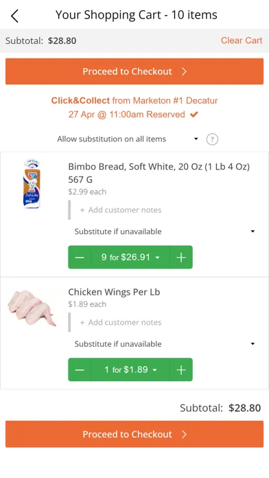 Marketon Supermarkets Screenshots