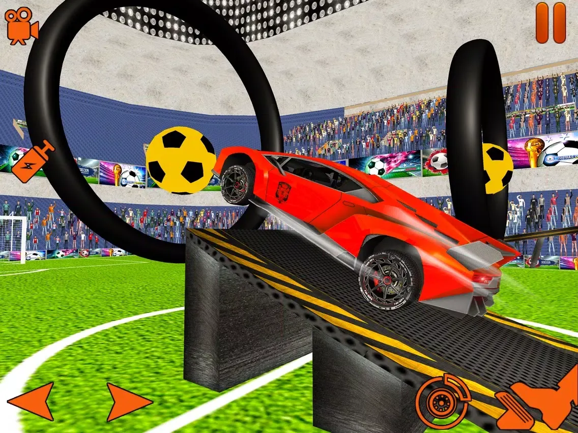 تصاویر Turbo Car Soccer Rocket Ball iPad 